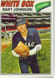 1977 Topps Baseball Cards      177     Bart Johnson
